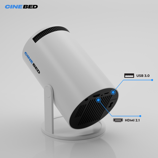 4K Android 11 Portable Projector – HY300 Smart Home Theater & Outdoor Cinema